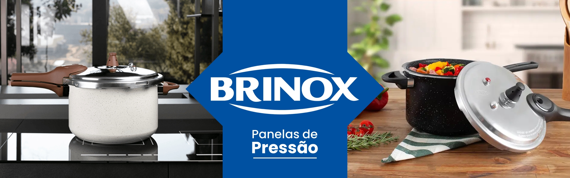 Panela de Pressão Brinox