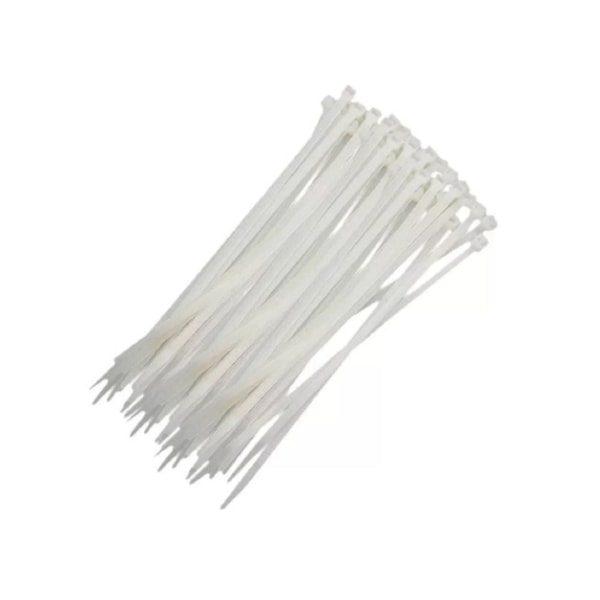 Abraçadeira De Nylon Branca 4,8X200mm Com 100 Peças 1010506 Starfer-3c2a3715-a317-44ac-8910-5570d91d698b