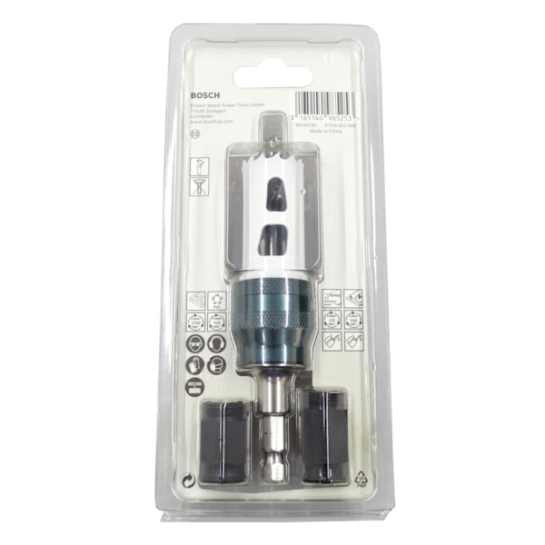 Adaptador Para Serra Copo for Wood + Serra Copo 25mm Bosch-05530ae6-94f4-4495-b5a8-1f6015628f1d