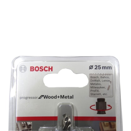 Adaptador Para Serra Copo for Wood + Serra Copo 25mm Bosch-fb3d74a2-5338-44b0-b995-de136b7e1fdd