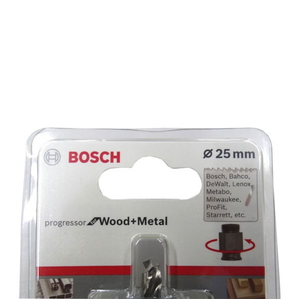 Adaptador Para Serra Copo for Wood + Serra Copo 25mm Bosch-c34919db-28f6-4ae3-b19c-12da5535a844