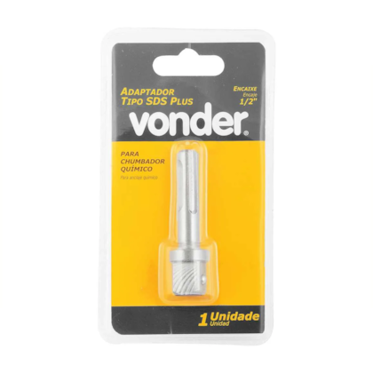 Adaptador Tipo SDS Plus Encaixe 1/2 polegadas 3599010012 VONDER-7fed0051-1cc2-4bca-8b1a-18fc58bd3224