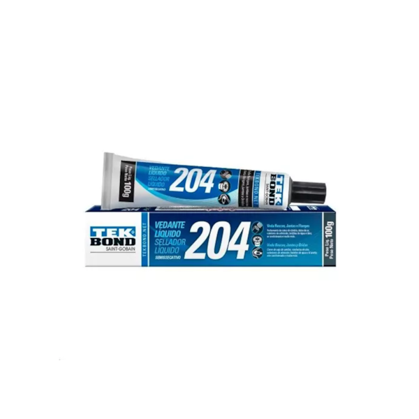 Adesivo 204 vedador líquido semisecativo 100GR branco 22301000601 TEKBOND-a9dbd259-6c82-44f2-82cc-e3746d26281d