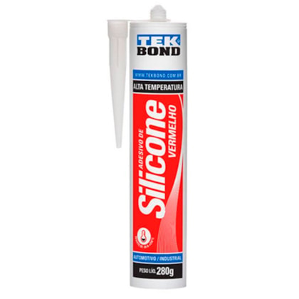 Adesivo de Silicone Alta Temperatura 280g 22044002000 Tekbond