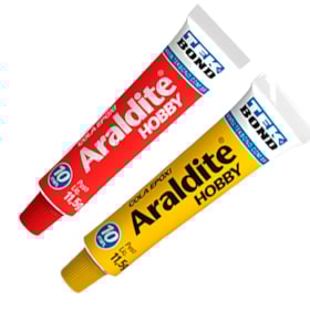 Adesivo Epóxi Araldite Hobby 23g 10MIN 10828500800 Tekbond