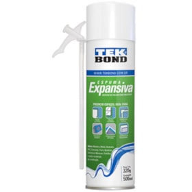 Adesivo Espuma Expansiva de Poliuretano PU 320g 21101005900 Tekbond