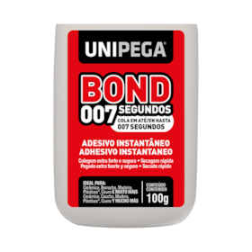 Adesivo Inst Bond 007 100G EXP0535.0008 Unipega