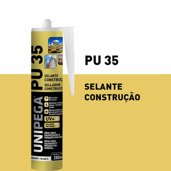 Adesivo PU35 Branco Constr Cartucho 280ml EXP0512.0192 Unipega-6902e9ec-b0d8-45e6-810c-c17997430c52