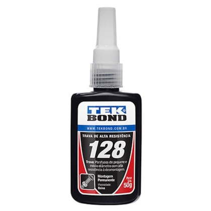 Adesivo Trava Parafusos 128 Alta Resistência Vermelho 50g 10171004306 Tekbond-1fbe1e20-3a94-4ebd-aba9-8e029bca3aa2
