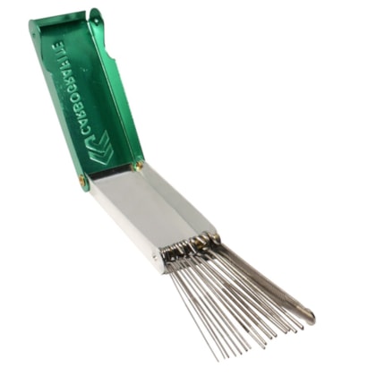 Agulheiro Maçarico com 13 Agulhas e Lima Carbografite-592f5772-1bed-46e9-90fc-f3853fe84ded