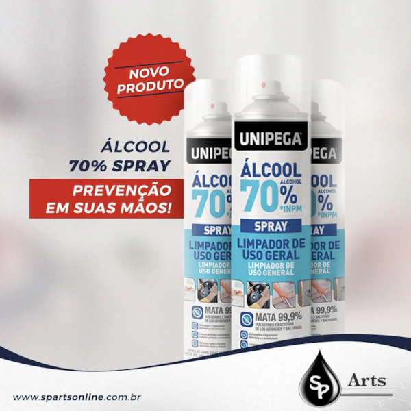 Álcool 70 Spray Lata 400ml / 290g EXP0534.0072 Unipega-529dfe50-41d0-42ad-8e71-892836b6d961