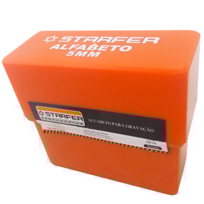 Alfabeto para Gravação 5mm Starfer-51681170-4b0c-4ef4-aa2f-9062b4d0ec36