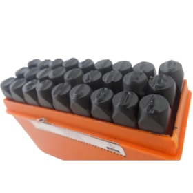 Alfabeto para Gravação 8mm Starfer