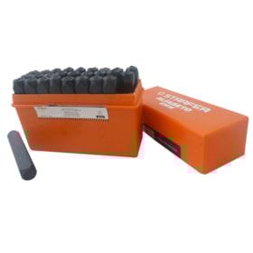 Alfabeto para Gravação 8mm Starfer