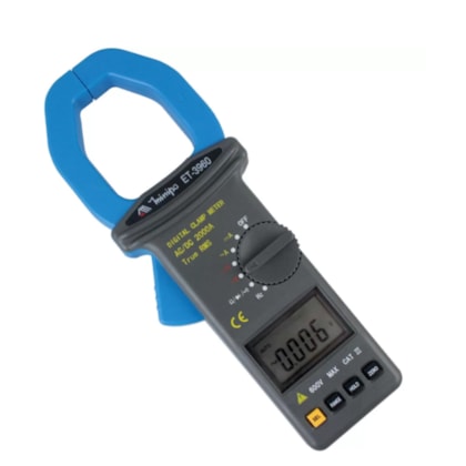 ALICATE AMPERIMETRO 2000A AC/DC CAT-III TRUE RMS ET-3960 MINIPA-c94ded76-c425-4835-8319-7af22112e670