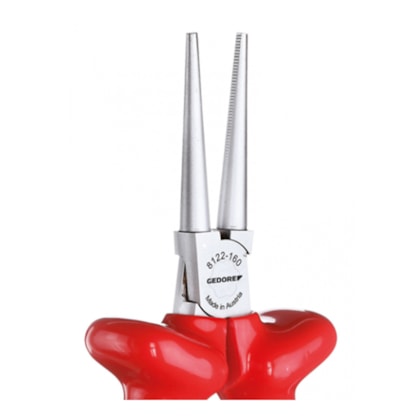 Alicate Bico Chato Longo Isolado VDE 8120-160 Gedore-bd55a734-22b4-4b31-8db6-e2d23270c803