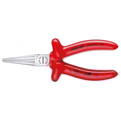 Alicate Bico Chato Longo Isolado VDE 8120-160 Gedore-4abcead6-7bc4-490d-8607-9273fa8ed5a4