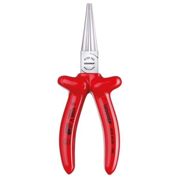 Alicate Bico Redondo Longo Isolado VDE 8122-160 Gedore-efc9c568-5fef-458a-a694-1d8e297b0fb3