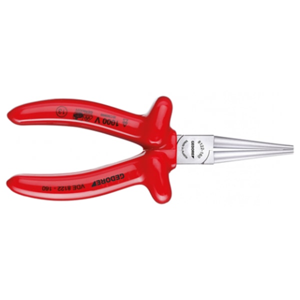 Alicate Bico Redondo Longo Isolado VDE 8122-160 Gedore-c1ff31eb-69e3-4870-8c02-35a4b59537a0