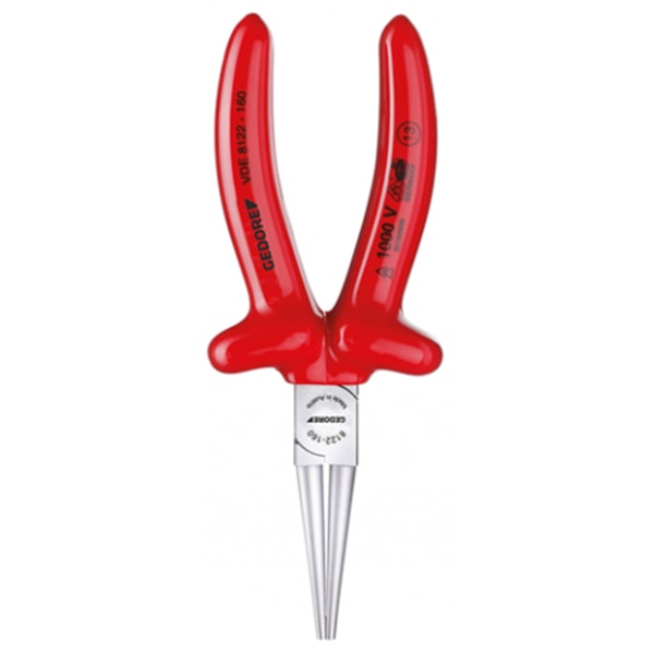 Alicate Bico Redondo Longo Isolado VDE 8122-160 Gedore-b9e786d5-5bee-461d-b65c-67ed26be5f50