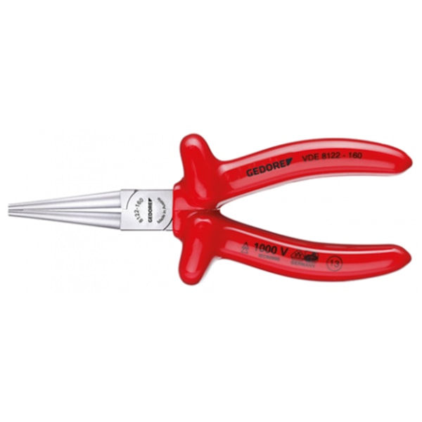 Alicate Bico Redondo Longo Isolado VDE 8122-160 Gedore-4d5fdc04-7d32-45d1-ad3c-9a732edbbc11