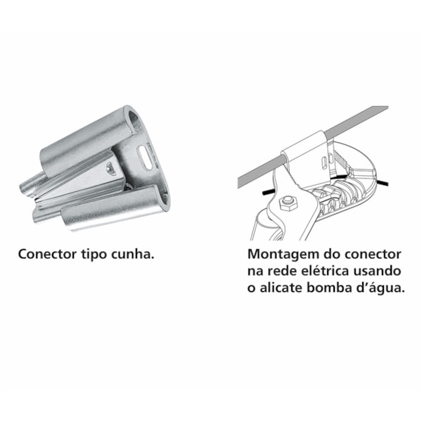 Alicate Bomba D’Água Isolado 1000v 12