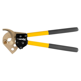 Alicate Cortador de Cabos 40mm Tipo Guilhotina Cobre e Alumínio CC 040 3624040000 Vonder