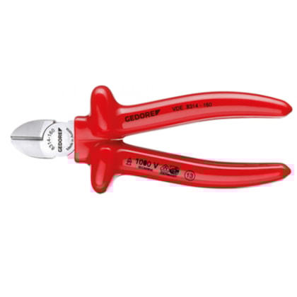 Alicate Corte Diagonal Sueco Isolado 5.1/2 VDE 8314-140 Gedore-40393132-1f0f-4142-b2be-c7feffda5c28