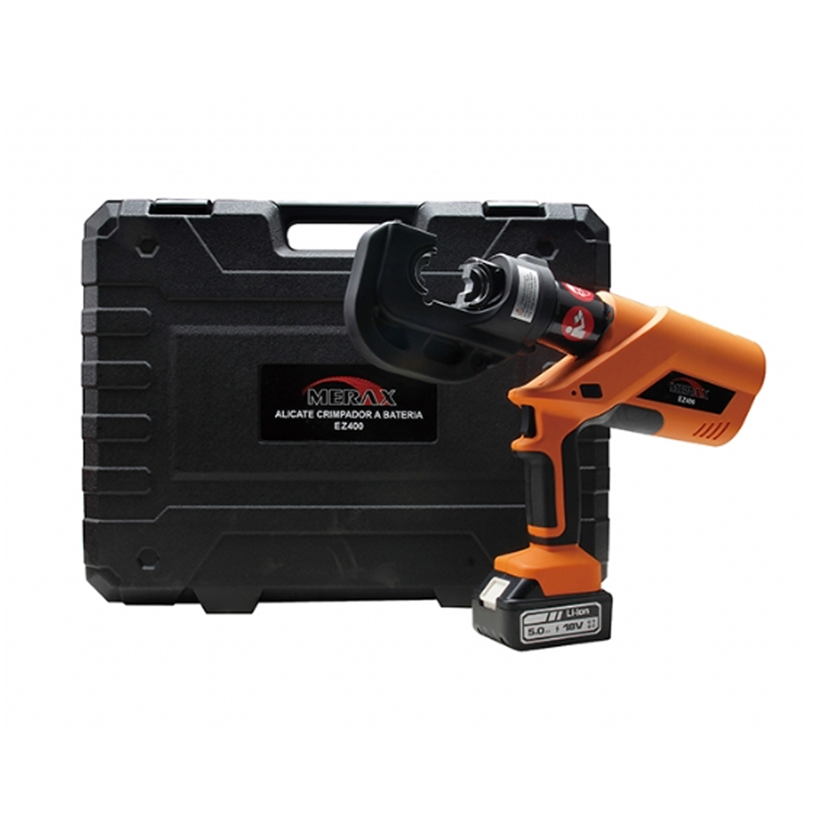 Alicate Crimpador a Bateria EZ400 Merax - APT0400 | Ultra Maquinas