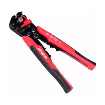 Alicate Desencapador de Fios Automático e Crimpador 8mm 406414 Worker-146e95f7-c759-4698-8bcf-f7be1e16c423