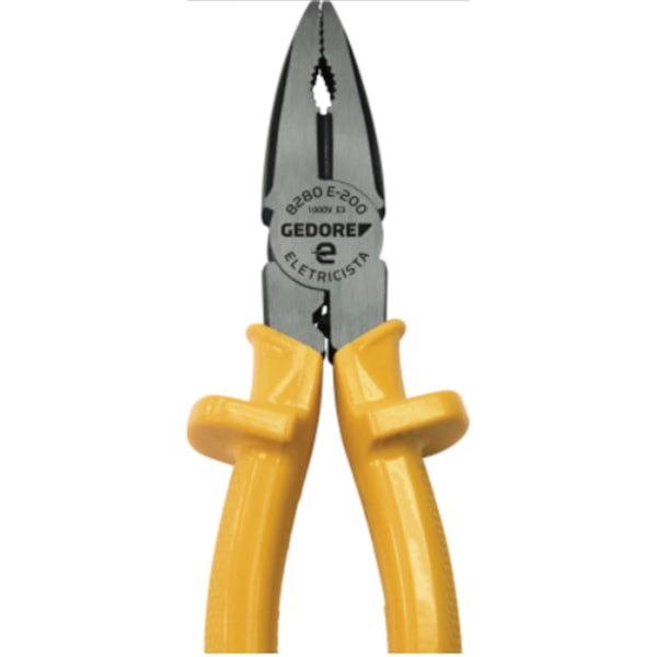 ALICATE ELETRICISTA 8 8280E-200 ISOL 1000V 029450 GEDORE-e0a62de3-f6ee-4f6b-b01c-ec065d789612