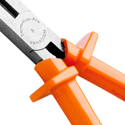 Alicate Meia Cana Bico Reto Longo 8