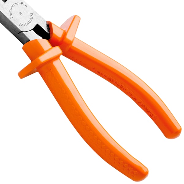 Alicate Meia Cana Bico Reto Longo 8