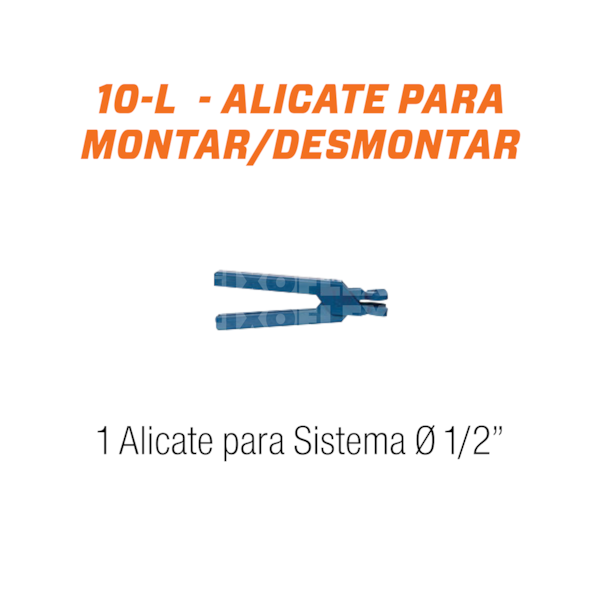 Alicate Montar/Desmontar FIXOFLEX 10- AV10 Quimatic -3acdd52a-d8ae-45f5-9138-750060983cd4