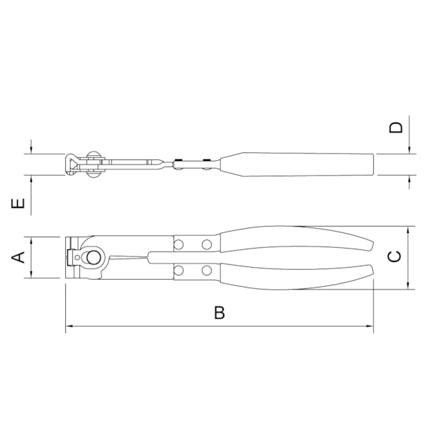 Alicate para Abraçadeiras Radiais 44054/110 Tramontina-c2ffe6d0-30c8-4546-b7f6-946e0059b063
