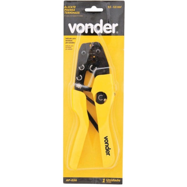 Alicate Prensa Terminais Fios e Cabos 0,5mm à 0,6mm AP 056 Vonder-c22d81b0-9ad5-471e-bc70-530f002f641f