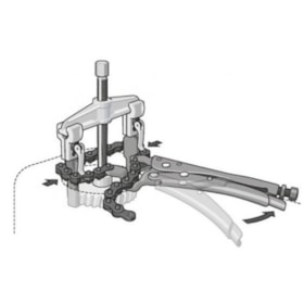 ALICATE PRESSAO C/CORRENTE 136K 029159 GEDORE