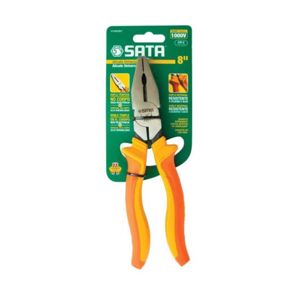 Alicate Universal 8 Isolado 1000v ST700022BU Sata-75a02025-be45-4b90-a5d9-f559850b8c4a