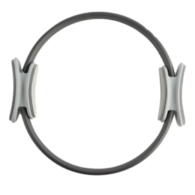 Anel De Pilates Flexível Pegada Macia Cinza T12 Acte Sports