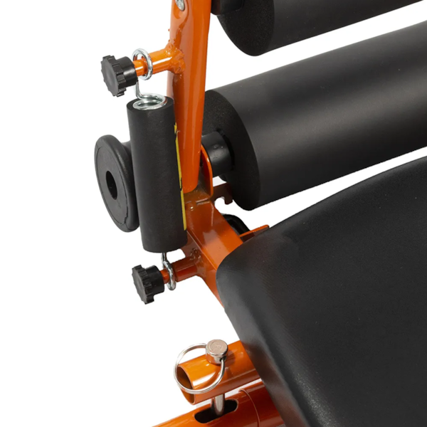 Aparelho Abdominal Ab Core Plus Assento Giratório Laranja E Preto E8 Acte Sports-bdcbaf37-b563-4072-b1d8-77aeb918f981