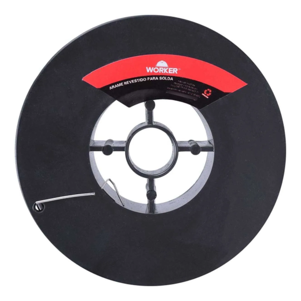 Arame De Solda Tubular Revestido MIG sem Gás 0,8mm 1Kg 876453 Worker-507e7d27-915f-4a4b-ae93-a06f2d4968c8