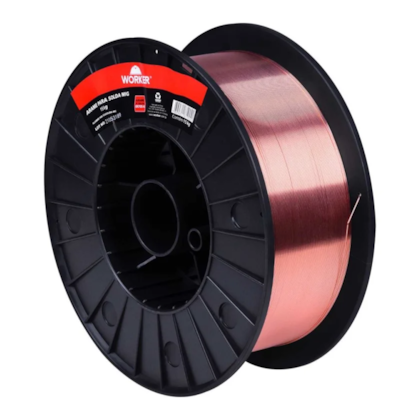 Arame Para Solda Mig 1mm 15Kg ER70S-61,0M Worker