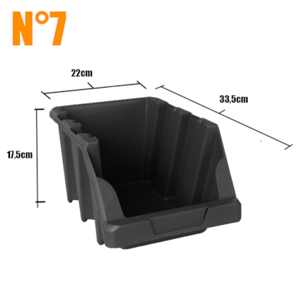 Armário Gaveteiro Organizador Misto Com 47 Gavetas Preto/Laranja 90003 Presto-381a1599-3d68-4c47-9f88-67d54f0ab9b3