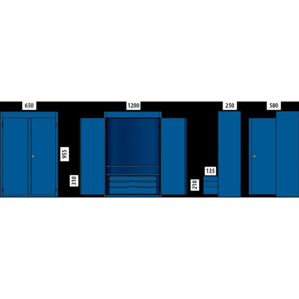 Armário Para Oficina 650x955x250 1400 Profissional Gedore-a7ead78d-9366-4002-ab1e-f8807ddac25d