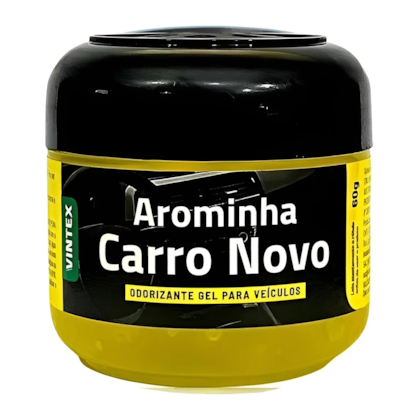 Arominha Odorizante em Gel 60g Carro Novo Vintex 2010002-18d3c9c3-8fa2-4b8b-86a1-d2bc6d39eede
