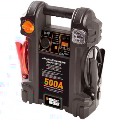Auxiliar de Partida 500A 12V 14AH Com Luz de Emergência Black & Decker-353fa657-f935-4fb9-8609-55eb2543a325