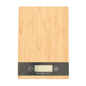 Balança P/Cozinha Bambu e ABS 8285 Mimo Style