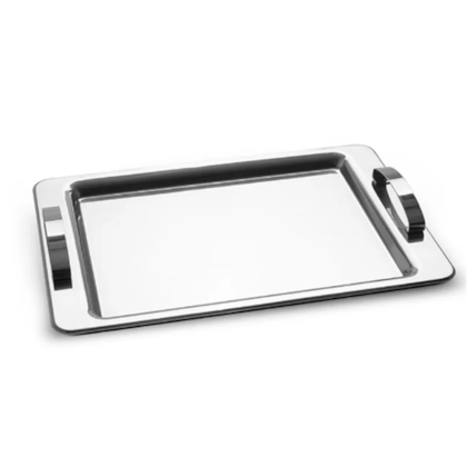 Bandeja Atina Com Alça em Aço Inox 37cm x 23cm 1423137 Brinox-00e43196-e050-414a-b1f9-d26443600514