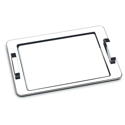 Bandeja Atina Com Alça em Aço Inox 40cm x 28cm 1421140 Brinox-d1878926-0f4e-40d9-a21c-c6384d68f39c