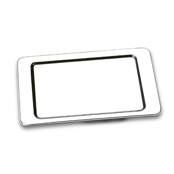 Bandeja Atina em Aço Inox 40cm x 28cm 1420140 Brinox-371d4151-8a81-4576-9217-dd9cf1965a6d